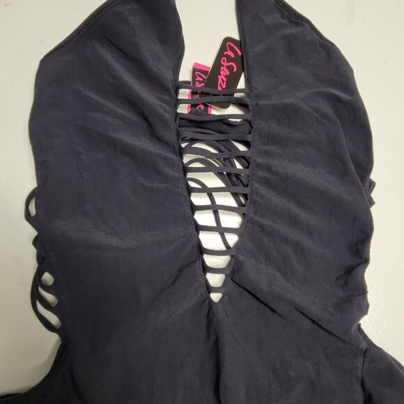 Sexy Black Bodysuit- Size M- NEW With Tags - Picture 7 of 9